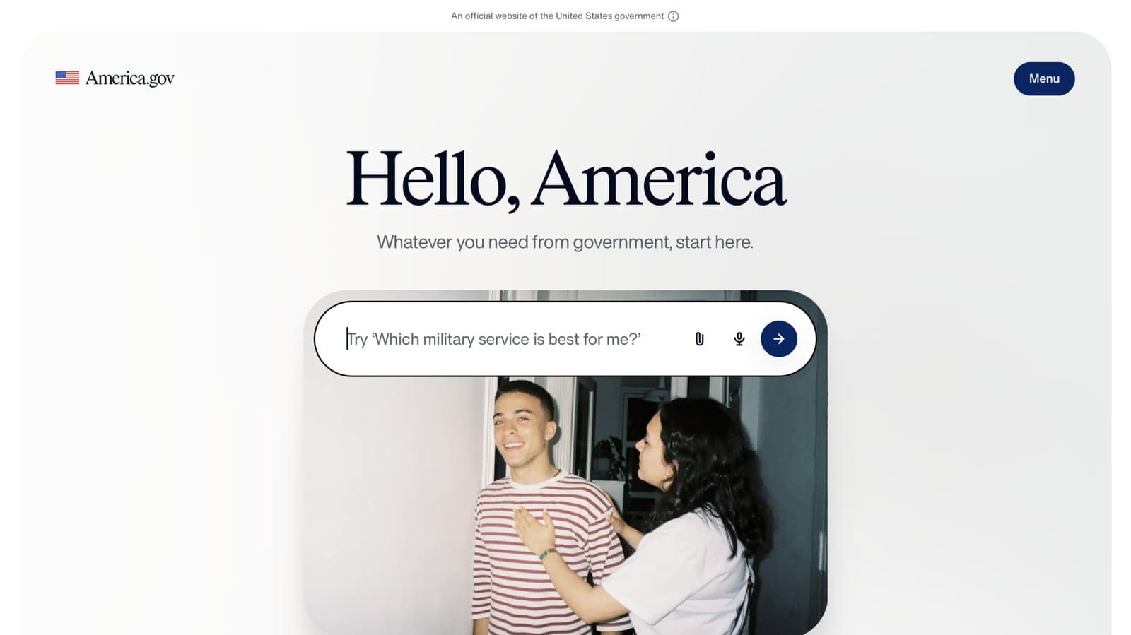 America.gov: US Government Launches AI Chatbot for Federal Services