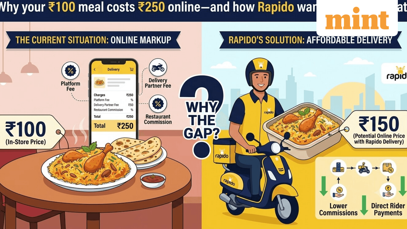 Rapido’s Ownly Expands Zero-Commission Food Delivery to Hyderabad