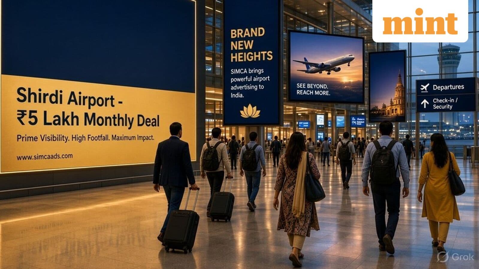 SIMCA enters airport advertising market with ₹5 lakh monthly Shirdi deal