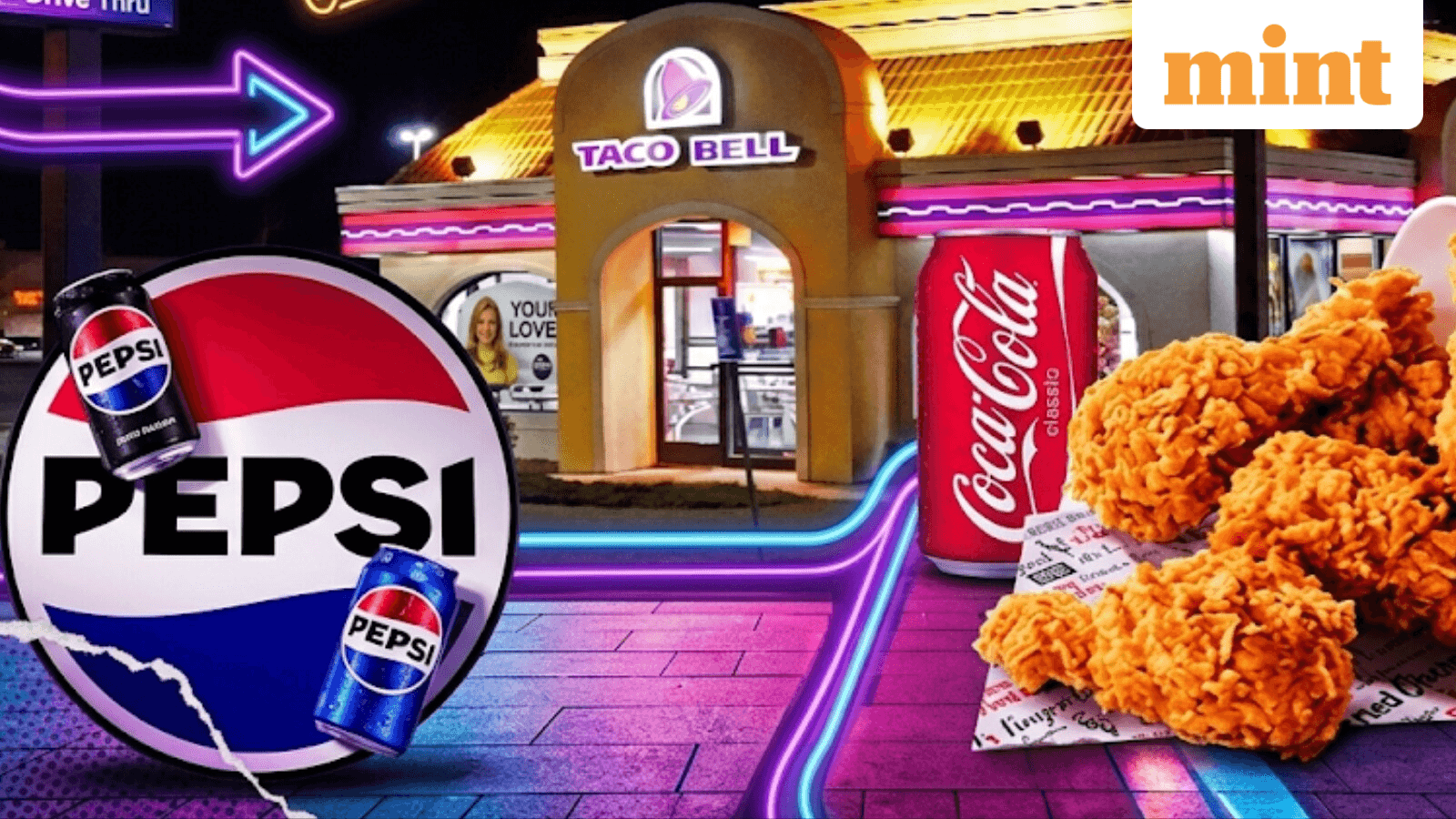 PepsiCo Secures Taco Bell Partnership Until 2036 as KFC US Switches to Coca-Cola